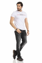 CT674 men's T-shirt with cool brand print