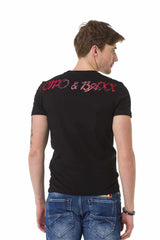 CT679 Men's T-shirt with large front print