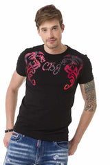 CT679 Men's T-shirt with large front print