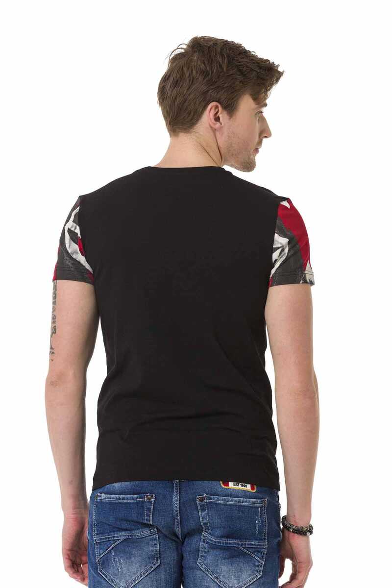 CT683 Men's T-shirt with large front print