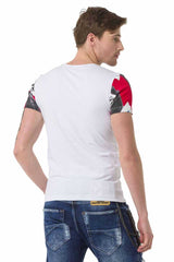 CT683 Men's T-shirt with large front print