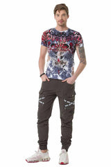 CT685 men's T-shirt with cool front print