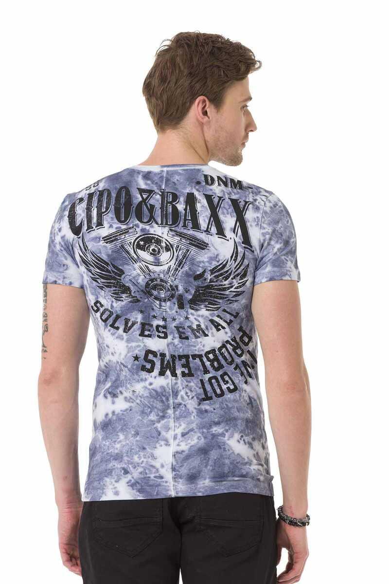 CT687 Men's T-shirt with cool prints