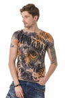 CT687 Men's T-shirt with cool prints