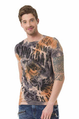 CT687 Men's T-shirt with cool prints