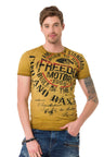 CT689 Men's T-shirt with large print