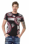 CT692 Men's T-shirt with large front print