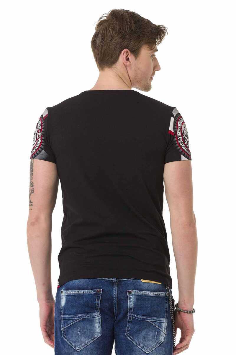 CT692 Men's T-shirt with large front print