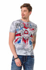 CT694 Men's T-shirt with round neck