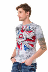 CT694 Men's T-shirt with round neck