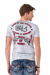 CT694 Men's T-shirt with round neck