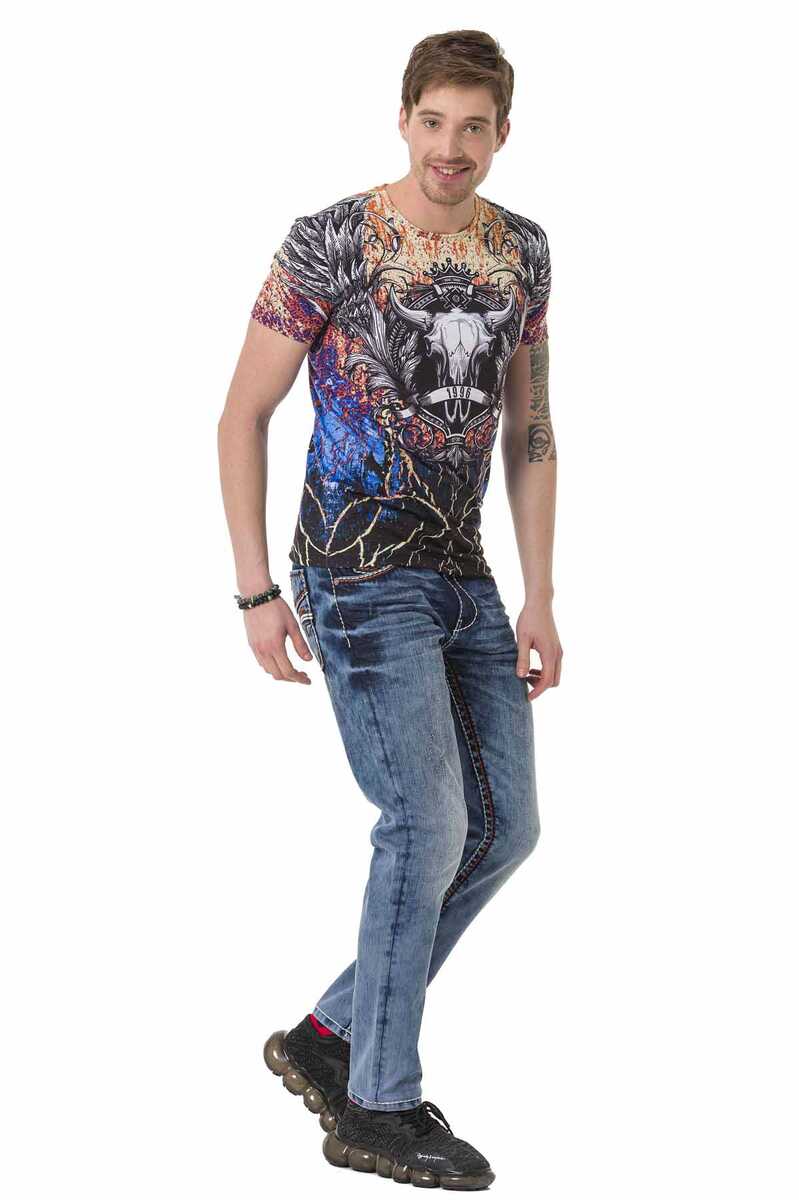 CT697 men's T-shirt with a cool crew neck