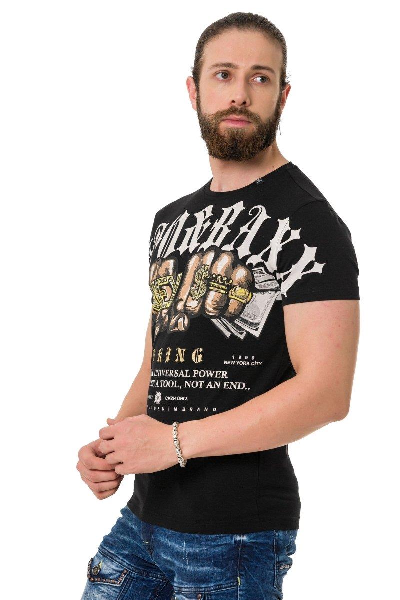 CT714 Men's T-Shirt Gang Style Basic Look