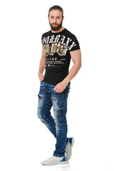CT714 Men's T-Shirt Gang Style Basic Look