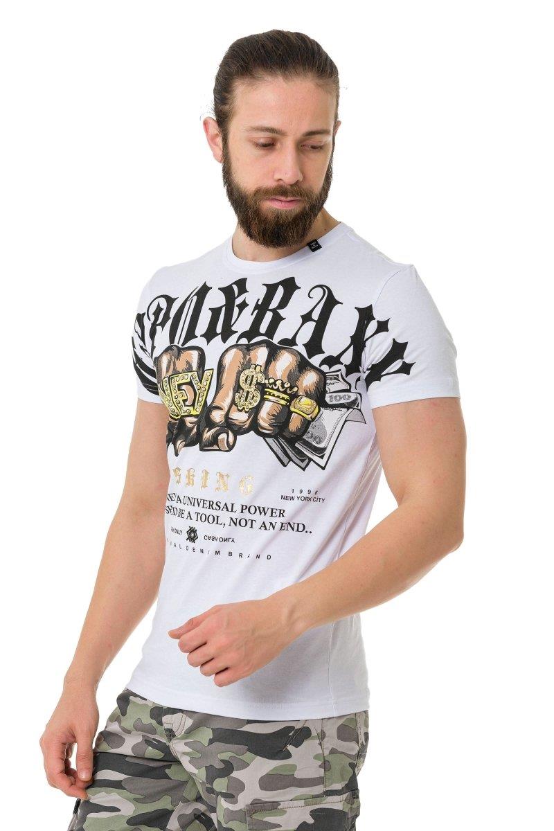CT714 Men's T-Shirt Gang Style Basic Look