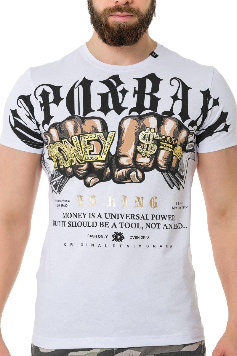 CT714 Men's T-Shirt Gang Style Basic Look