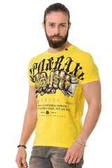 CT714 Men's T-Shirt Gang Style Basic Look