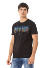 CT717 Men's T-shirt with stylish chest print