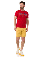 CT717 Men's T-shirt with stylish chest print