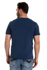 CT717 Men's T-shirt with stylish chest print