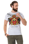 CT718 Men's T-Shirt with Panther Print