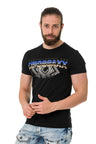 CT721 Men's T-shirt in extravagant look - brand print