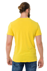 CT721 Men's T-shirt in extravagant look - brand print
