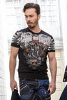 CT728 Men's T-shirt with cool brand print