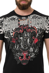CT728 Men's T-shirt with cool brand print