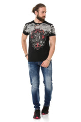 CT728 Men's T-shirt with cool brand print