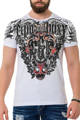 CT728 Men's T-shirt with cool brand print