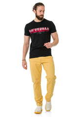 CT731 Men's T-shirt with brand print on the front