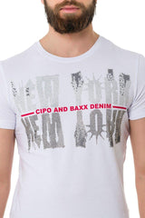 CT733 Men's T-shirt with cool city motif