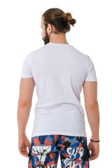 CT733 Men's T-shirt with cool city motif