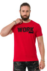 CT734 Men's T-Shirt with Piece Fill Embossing