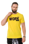 CT734 Men's T-Shirt with Piece Fill Embossing