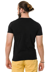 CT735 Men's T-shirt with stylish chest print