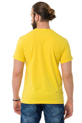CT735 Men's T-shirt with stylish chest print