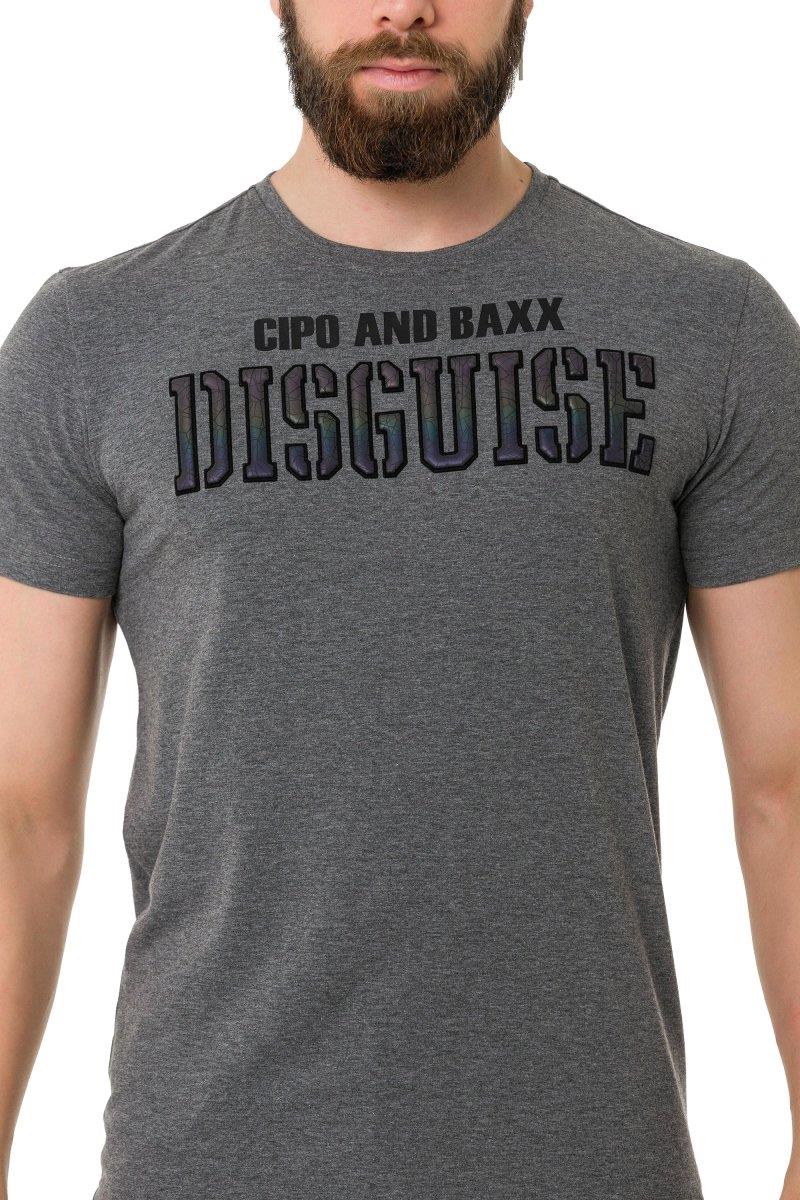 CT737 Men's T-shirt with Stealth embossing