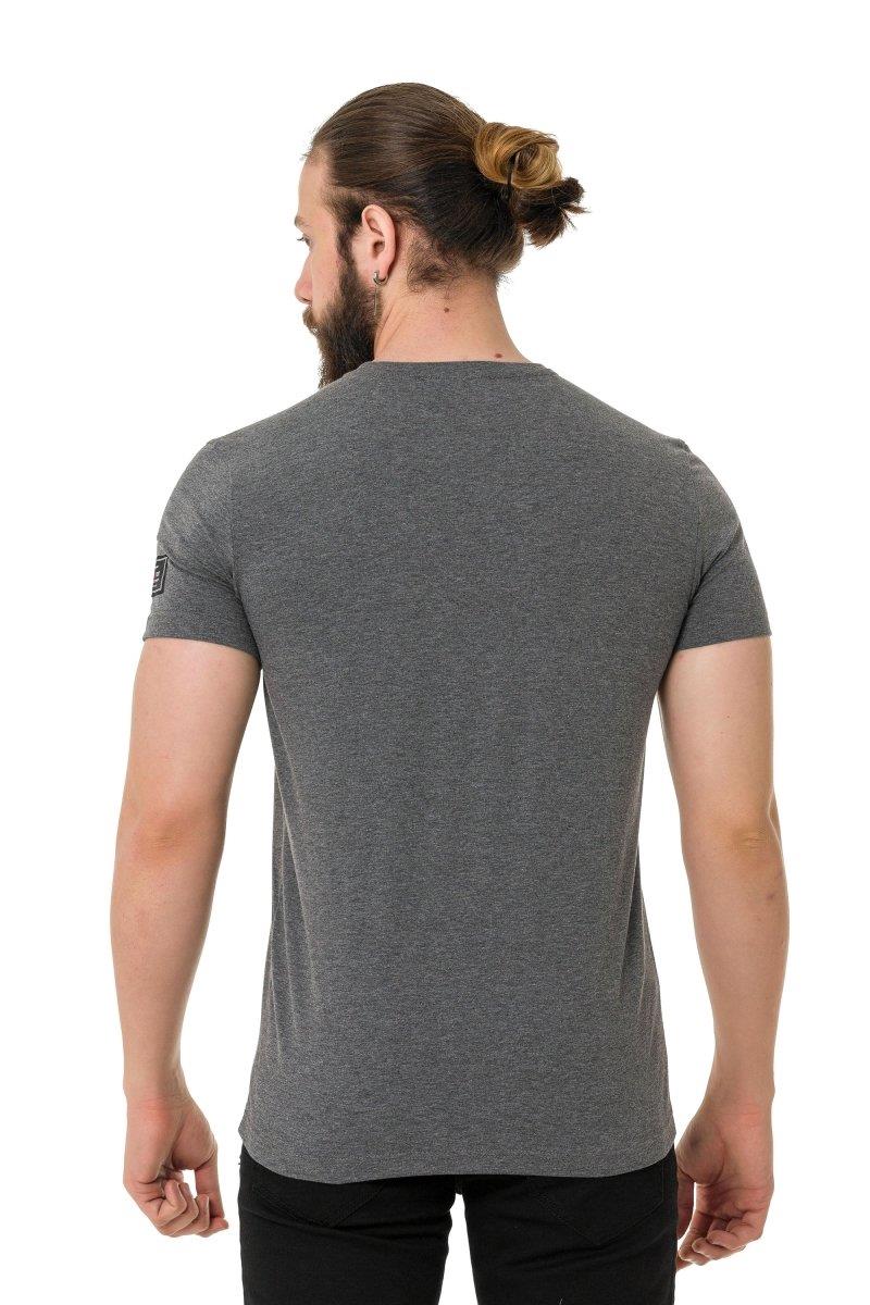 CT737 Men's T-shirt with Stealth embossing