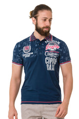 CT738 Men's Polo Shirt with Trendy Print
