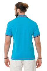 CT738 Men's Polo Shirt with Trendy Print