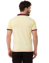 CT738 Men's Polo Shirt with Trendy Print