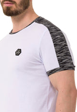 CT739 Men's T-shirt in a sporty design