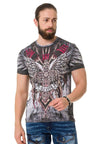 CT746 Men's T-Shirt Wing Cross with laser print