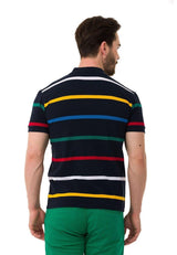 CT749 Men's T-shirt with fashionable striped pattern