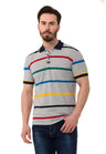 CT749 Men's T-shirt with fashionable striped pattern