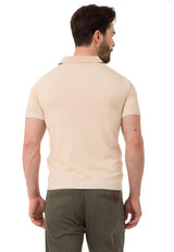 CT752 Men's Polo Shirt with Pattern Design