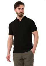 CT752 Men's Polo Shirt with Pattern Design