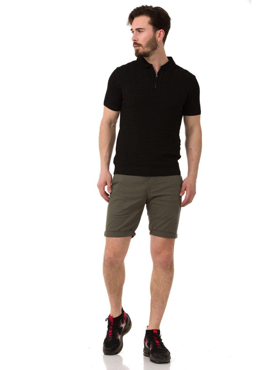 CT752 Men's Polo Shirt with Pattern Design